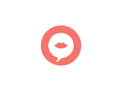 Women Talk balloon chat circle forum logo mouth talk women