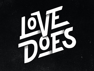 Love Does T-Shirt lettering love tshirt vector