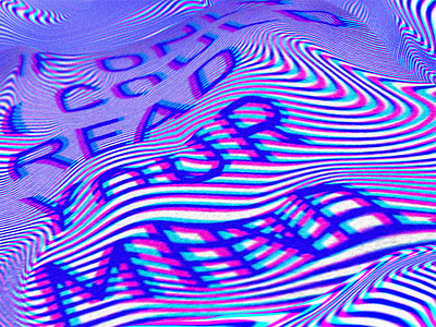 Love/Paranoia 3d currents glitch loveparanoia music illustrator photoshop songs tame impala warp waves