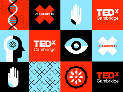 TEDxCambridge Conference Event Identity Design