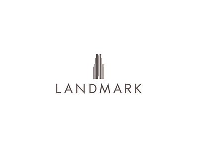 Brand Identity Design for Landmark Building in Boston, MA brand brown building colorful graphic design identity logo mark print simple