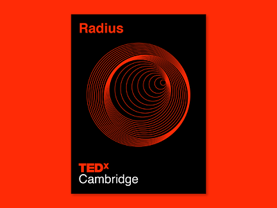 TEDxCambridge Conference After Party Poster Design