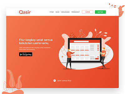 Qasir Feature Page