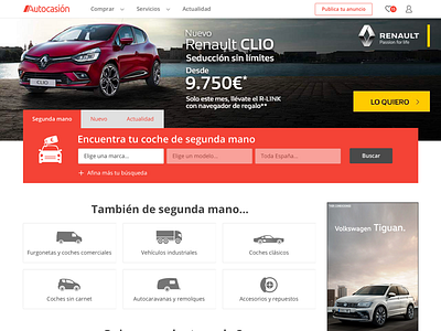 Autocasion.com cars e commerce marketplace spain