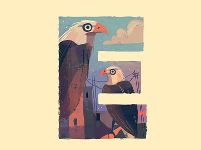 E for Eagle 36 days of type