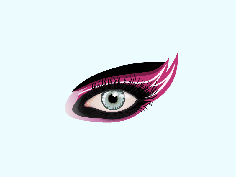 I got the eye of...everybody actually animation blink candy deep space eye gif glam human eye illustration katy perry tiger