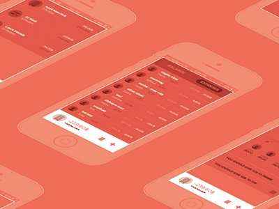 Split app wireframes - Manage your group expenses