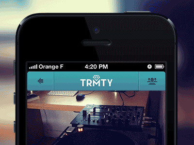 TRMTY - Product Page Animation animation app application gif ios iphone trmty