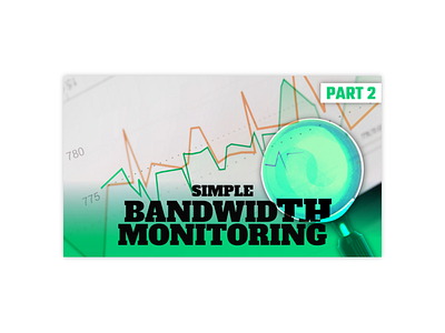 Bandwidth Monitoring Software Thumbnail design thumbnail youtube