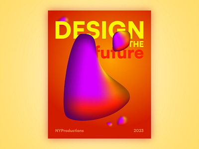 3D-like Poster Design using Inkscape & Krita abstract design illustration inkscape krita open source typography vector