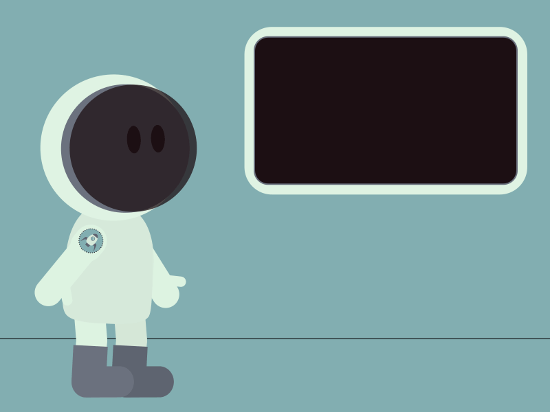 Space Cadet (ASM #3-3) beep alien mission lineart vector spaceship gif characters cartoon animation space cadet after school mayhem