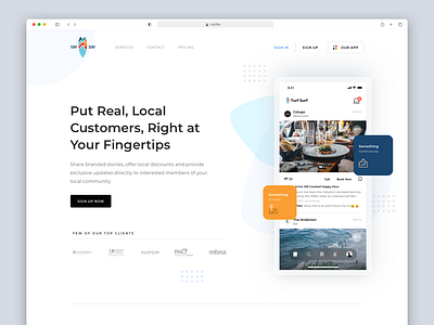 turfsurf landing page