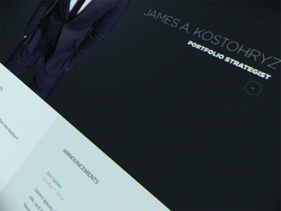 JK Personal website WIP business design ui ux web webdesign website