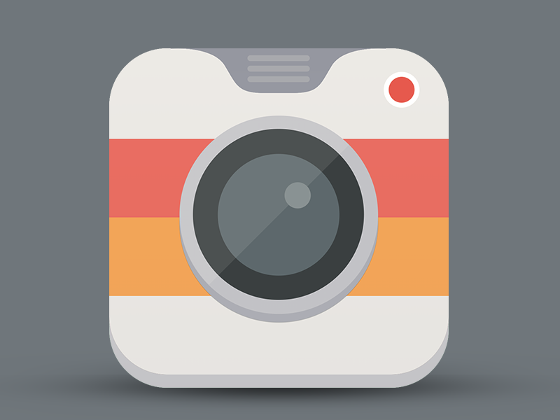 Candy Camera Icon By Ivan Dzelebdzic On Dribbble