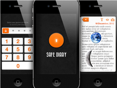 Safe Diary App preview