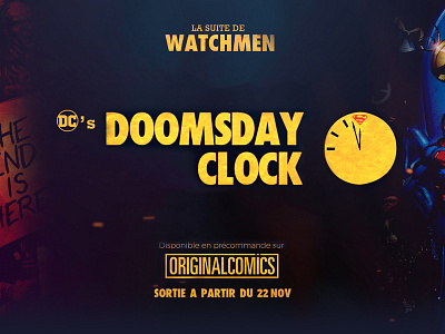 DC's Doomsday Clock - Teaser (comics) batman comics dc justice league motion teaser watchmen