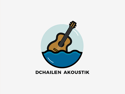 Dchailen Akoustik Logo alvaromelgosa artdirection graphicdesign icon logo vector