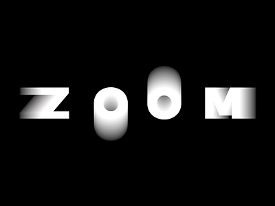 Zoom Lettering alvaromelgosa artdirection branding graphicdesign lettering logo vector
