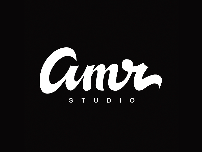 Amr Studio alvaromelgosa artdirection branding graphicdesign lettering logo typography