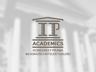 IP Academics academy building college column greek law logo old pantheon school student university