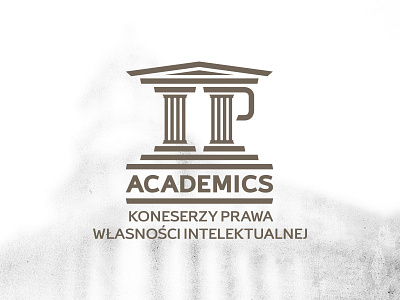 IP Academics academy building college column greek law logo old pantheon school student university