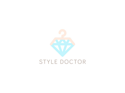 Style Doctor cloth hanger diamond doctor fashion gem logo mode style
