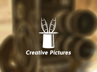 Creative Pictures bunny film hat logo magic movie picture production