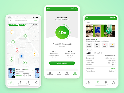 Electric Car Charger App