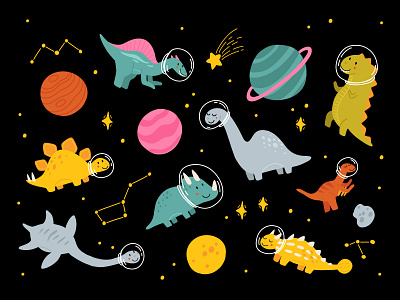 Dino in space