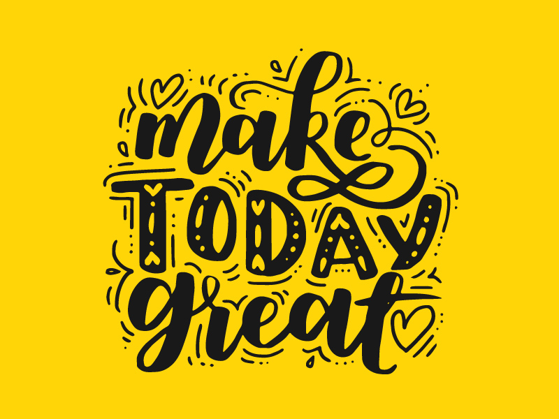 Motivational Lettering by Tanya Bosyk on Dribbble