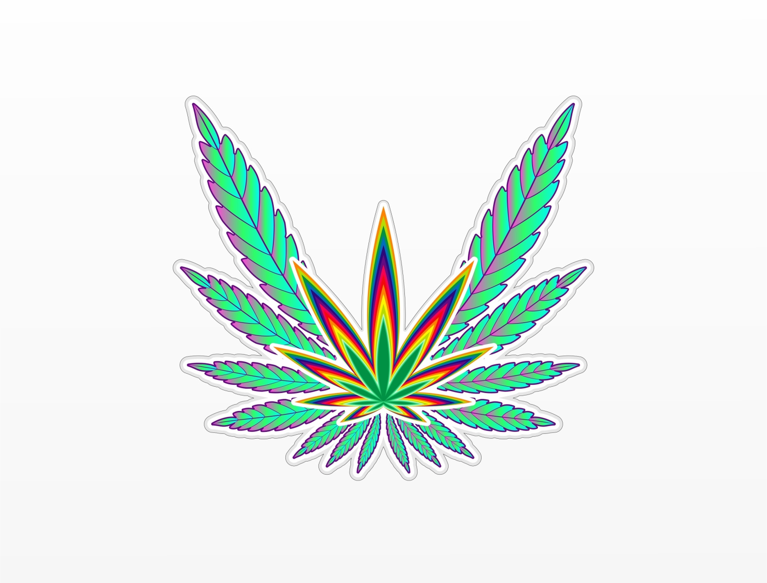 Cannabis Marijuana wings by Arifin on Dribbble