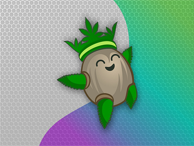 Marijuana Seed cannabis cannabis branding design ganja hemp marijuana marijuana design marijuana logo mascot seed weed