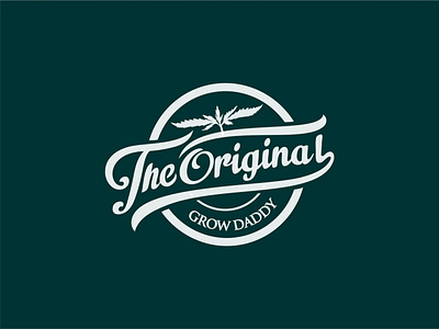 Original Marijuana cannabis cannabis logo designer dribble ganja hemp leaf marijuana marijuana logo weed