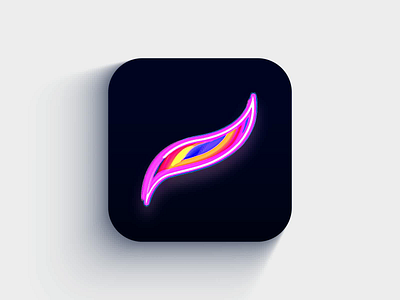 Procreate animaion animated logo app icon app logo concept icon playoff procreate procreate app procreate art procreateapp