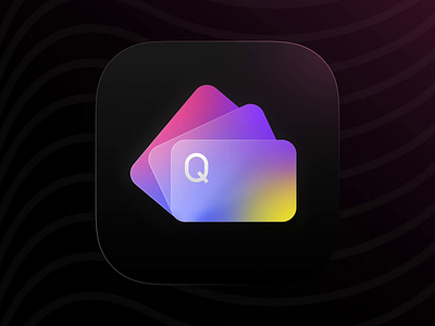 QuickPass™ — Application Icon android app application icon branding cards design gradient gradient logo icon ios logo quickpass vector