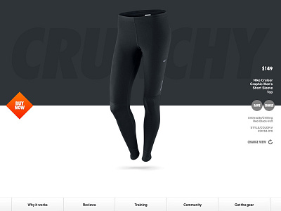 Nike Product Detail Page