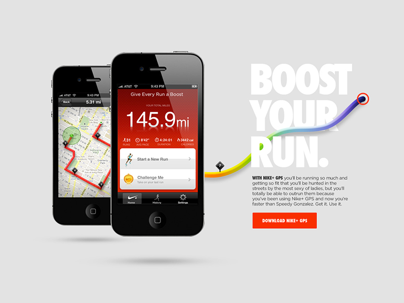 Nikeplus designs themes templates and downloadable graphic