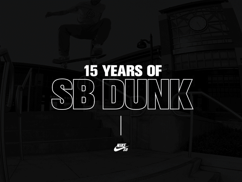 15 Years Nike SB Dunk Archive