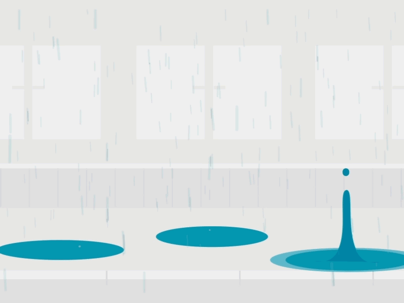 Episode 1 - Rainy Boots 2d after animation bucharest character effects gif jump rain romania water