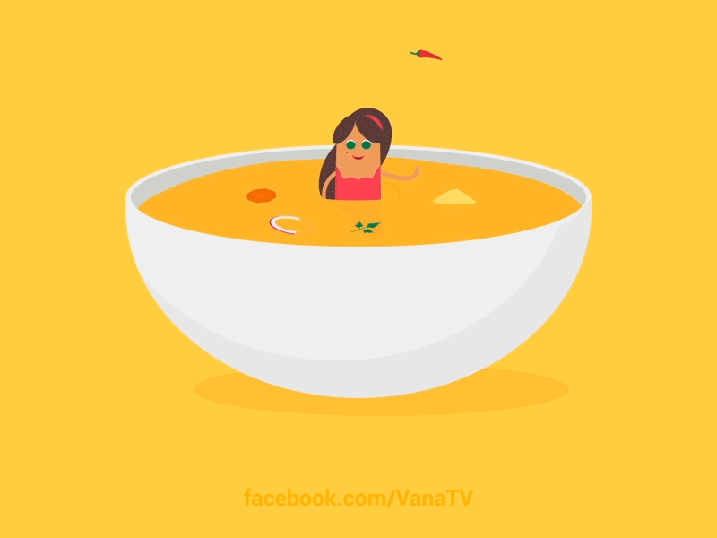 Episode 7 - Hangover Ciorbă 2d after animation character eat eating effects food gif romania soup