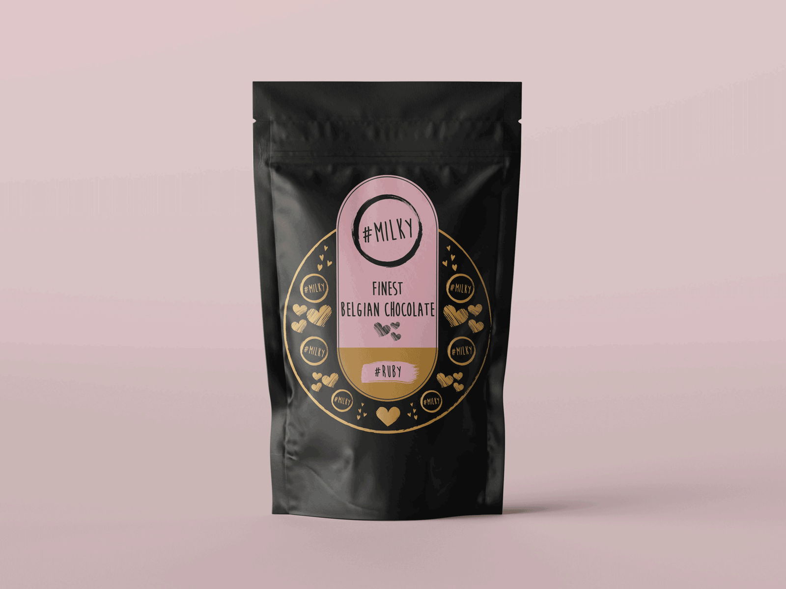 Milky animations label