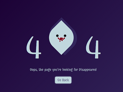 404 error page