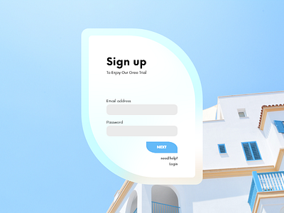 Sign up | Practice Design adobe xd form login signup