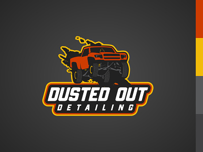 Dusted Out Detailing Final Logo Design