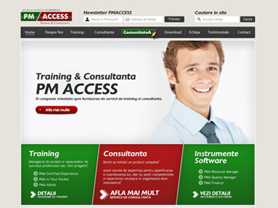 PM ACCESS Website design pm access website