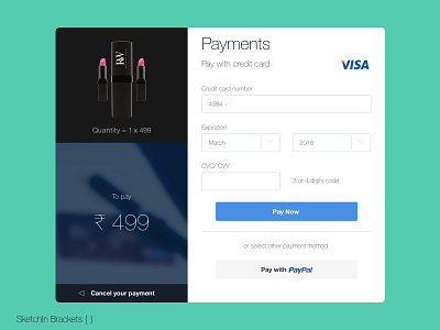 Payment Screen UI payment payment ui paypal