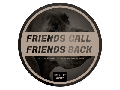 Friends Call Friends Back