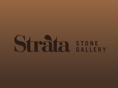 Strata Logo Study logo typography