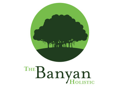 The Banyan Holistic branding logo