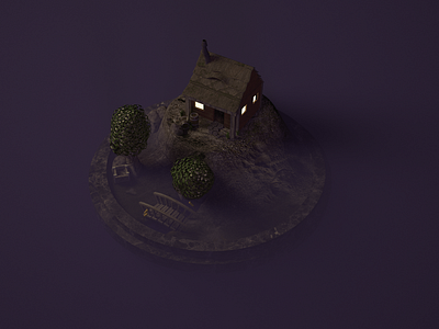 Mini Miner abode abode cinema4d environment house landscape lighting mine miner substancepainter vrayforc4d